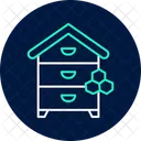 Bienenhaus  Symbol