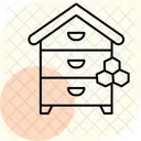 Bienenhaus  Symbol