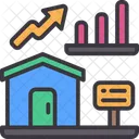 Bienes Raices Propiedad Terreno Icono