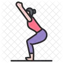 Yoga Ejercicio Fisico Icon