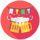 Bierfest Oktoberfest Trinken Symbol