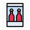 Bar Flasche Wein Symbol