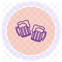 Biergarten  Symbol