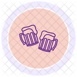 Biergarten  Symbol