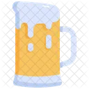 Bier Becher Kiefer Symbol