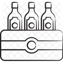 Flasche Bier Alkohol Symbol