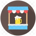 Bierzelt Fest Getranke Symbol