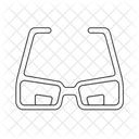 Bifocals Vision Eyeglasses Icon