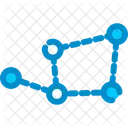 Big Dipper Constellation Icon