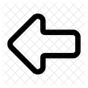 Big Arrow Left Arrow Navigation Navigate Icon
