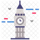 Big Ben Clock Tower Icon