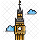 Big Ben Clock England Icon