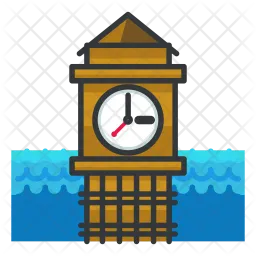 Big ben clock  Icon