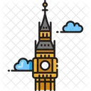 Big Ben Clock England Icon