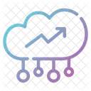 Big Data Cloud Server Icon