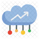 Big Data Cloud Server Icon