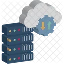 Big Data Cloud Computing Cloud Services Icon