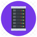 Server Room Datacenter Dataserver Icon