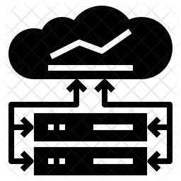 Big Data Icon - Download in Glyph Style
