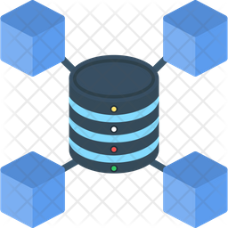 Data Source Icon - Download in Flat Style