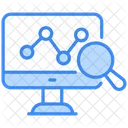 Big data analysis  Icon