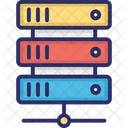 Big Data Data Hosting Data Server Icon
