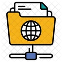 Big Data Server Database Icon