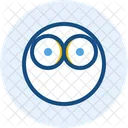 Big Eye Emoji Expression Icon