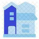 Big Glamourous Modern House Home Icon