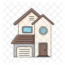 Big House House Building Icon
