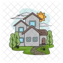 Big House House Building Icon