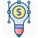 Big Idea Bright Dollar Icon