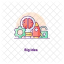 Brainstorm Business Big Icon