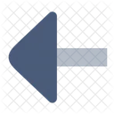 Big Left Arrow  Icon
