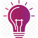 Big Light Bulb Connectivity Icon