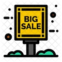 Board Big Sale Grand Sale Icon