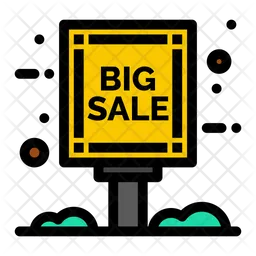 Big Sale Board  Icon