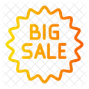 Big Sale Commerce And Shopping Sticker Icon