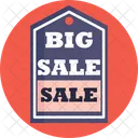 Big Sale tag  Icône