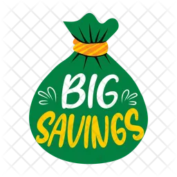 Big Savings  Icon