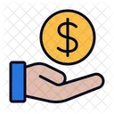 Big Savings Monet Investment Icon