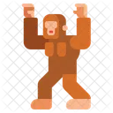 Bigfoot Ghost Halloween Icon