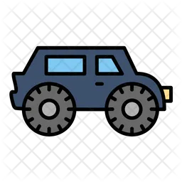 Bigfoot Car  Icon