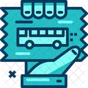 Biglietto dell'autobus  Icon