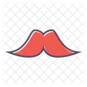 Bigode Estilo Hipster Ícone