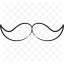 Hipster Homem Bigode Icon