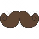 Bigode Barba Masculino Icon