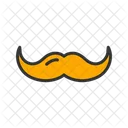 Bigode Hipster Homem Ícone