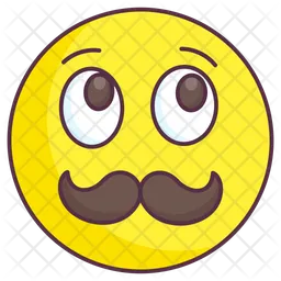 Emoji de bigode Emoji Ícone