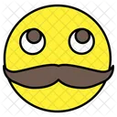 Emoji de bigode  Ícone